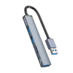 هاب USB با کارت ریدر مدل ORICO AH-A12F