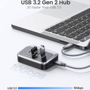 هاب ۴ پورت USB3.2 سرعت ۱۰Gb مدل ORICO M34A-G2