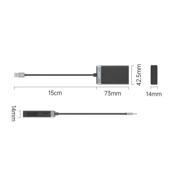 رم ریدر USB3.0 مدل ORICO CL4T-A3