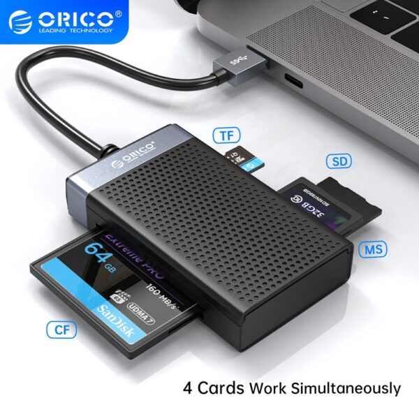 رم ریدر USB3.0 مدل ORICO CL4T-A3