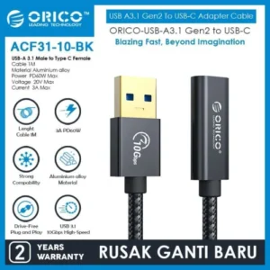 تبدیل USB-A به Type-C مدل ORICO ACF31